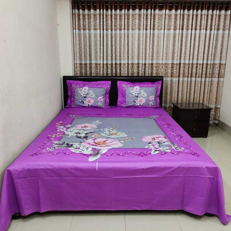 Luxury Panel Cotton Bed Sheet
