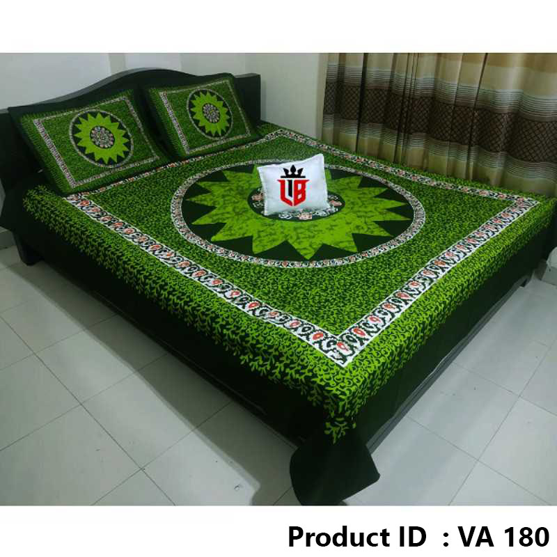 Luxury Panel Cotton Bed Sheet