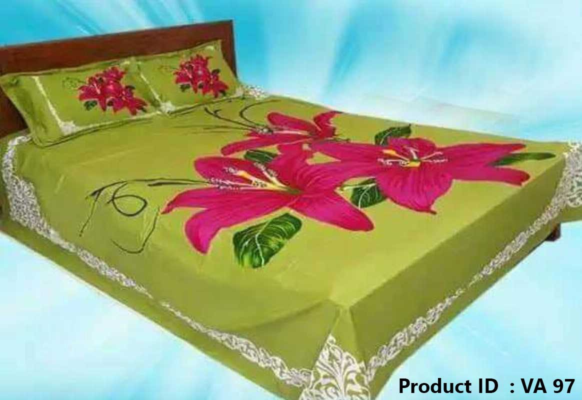 Luxury Panel Cotton Bed Sheet