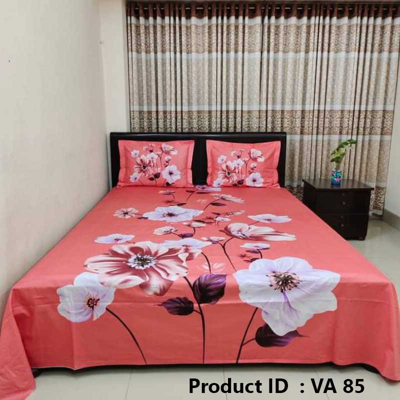 Luxury Panel Cotton Bed Sheet