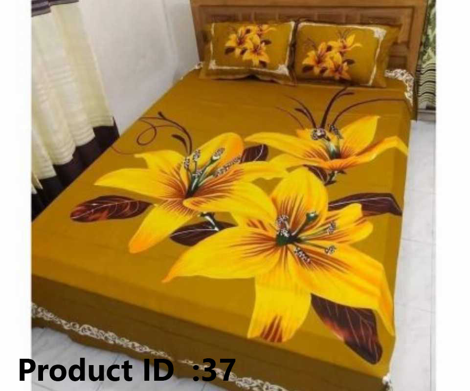 Luxury Panel Cotton Bed Sheet