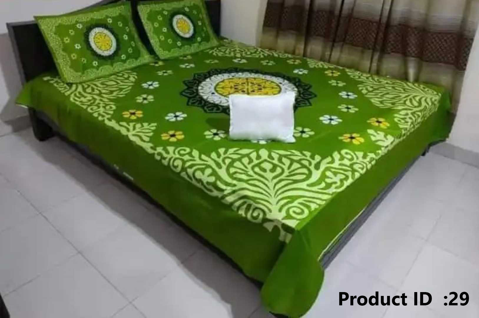 Luxury Panel Cotton Bed Sheet
