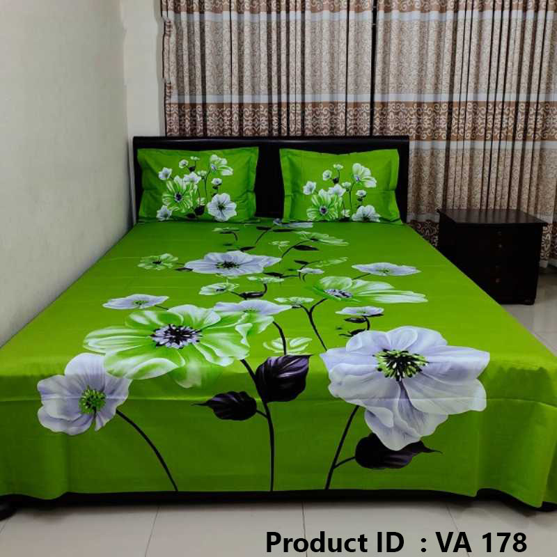 Luxury Panel Cotton Bed Sheet
