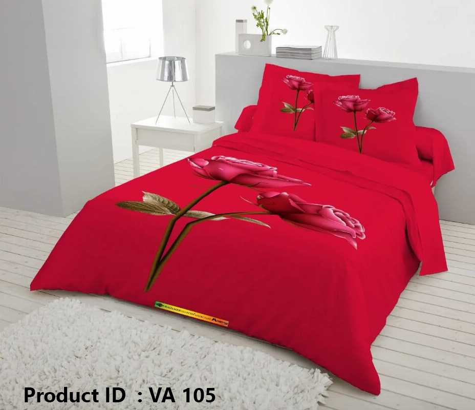 Luxury Panel Cotton Bed Sheet