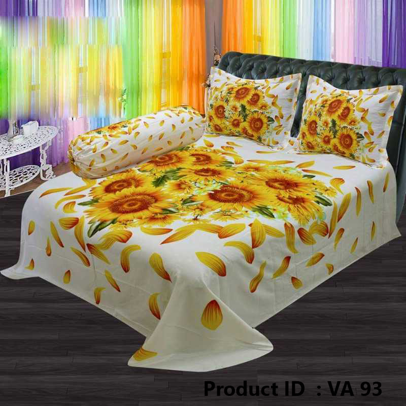 Luxury Panel Cotton Bed Sheet
