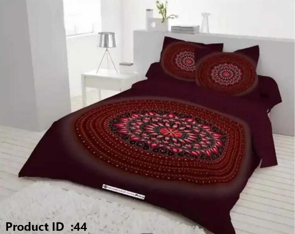 Luxury Panel Cotton Bed Sheet