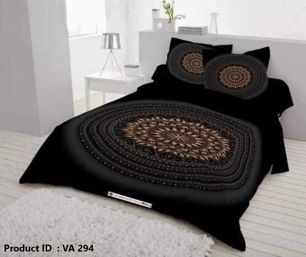 Luxury Panel Cotton Bed Sheet