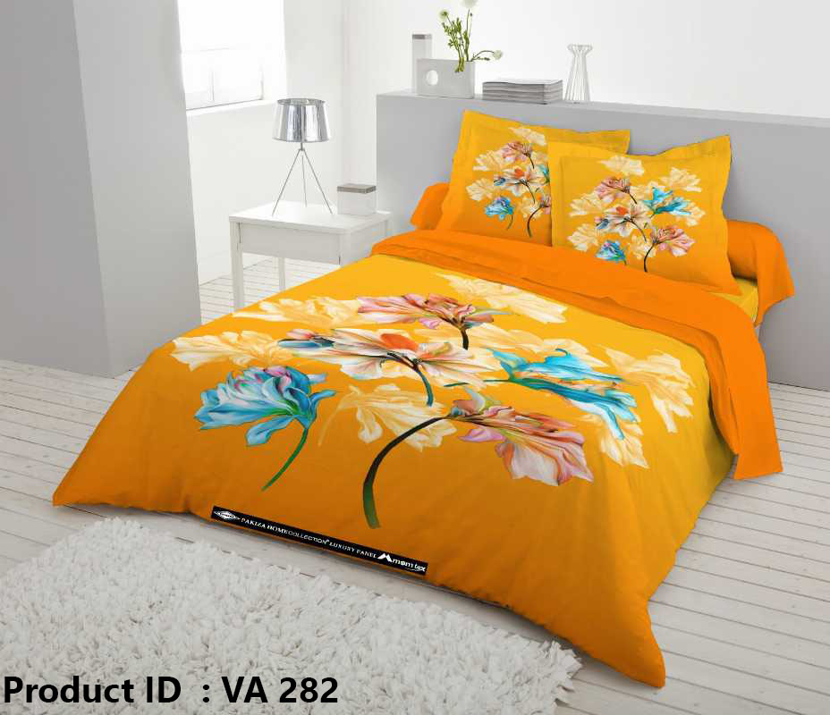 Luxury Panel Cotton Bed Sheet