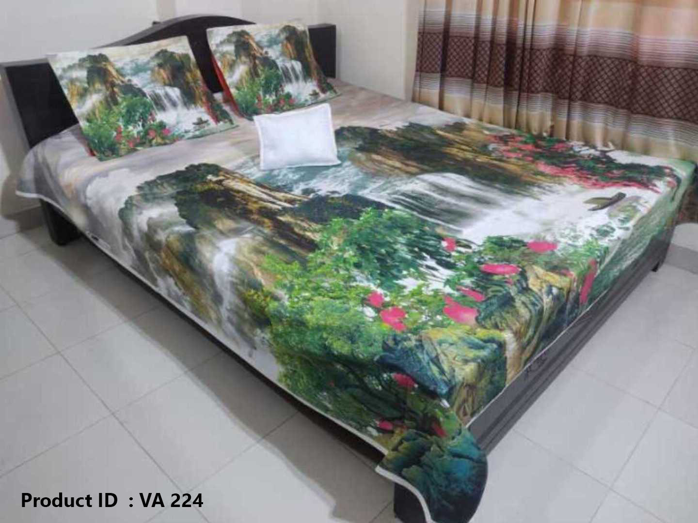 Luxury Panel Cotton Bed Sheet