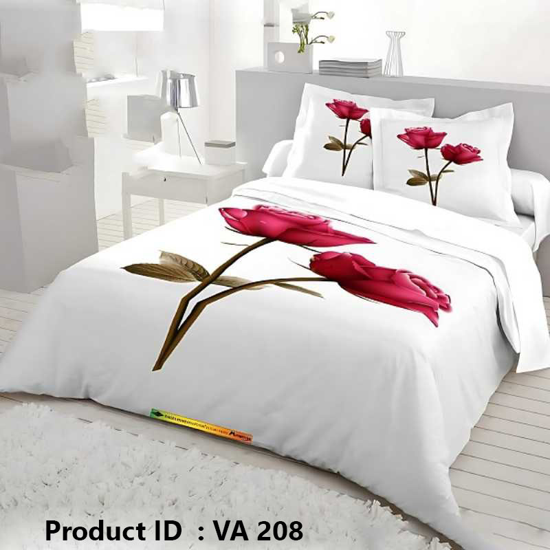 Luxury Panel Cotton Bed Sheet